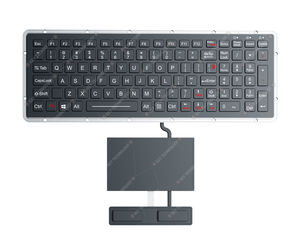 einbaufähige Tastatur