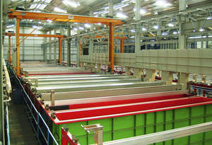 automatischer Anodisieranlage