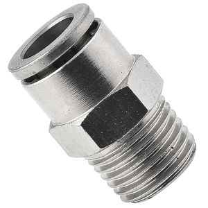 Push-in-Anschluss / Push-to-Lock / gerade / pneumatisch