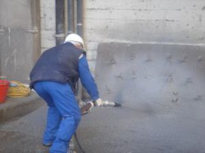 Betonspritzmaschine