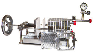 Rahmenfilterpresse / Platten / automatisch / für Labor