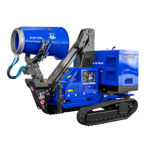 Staubbindemaschine auf Raupen
