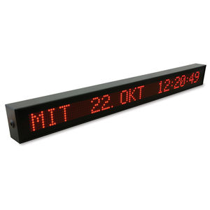 LED-Displays / Alphanumerische / Punktmatrix / 1-bahnig