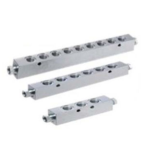 Verteilerblock für Verteilungszwecke - AM - TESEO - Mehrweg / Aluminium /  für Druckluft