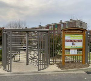 Gesamthöhe-Drehsperre