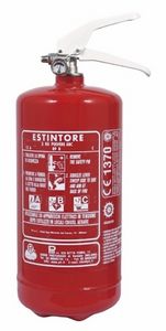 Feuerlöscher auf Pulverbasis