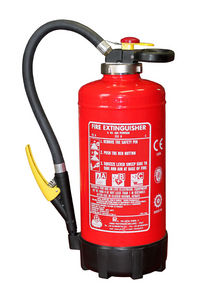 Feuerlöscher auf Pulverbasis