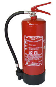 Schaum Feuerlöscher