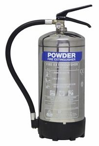 Feuerlöscher auf Pulverbasis