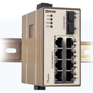 Ethernet-Switch / managed / 10 Ports / 8 Ports / Gigabit