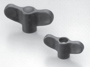 Ohren-Mutter / Messing / GFK