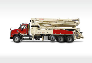 Autobetonpumpe für Baustelle 1