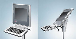 einbaufähige Tastatur / mit mechanischen Tasten / ohne Anzeigegerät / Membran