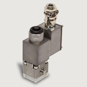 Hydraulik-Wegeventil / mit Klappe