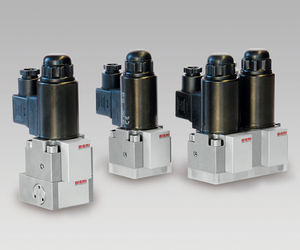 Hydraulik-Wegeventil / mit Klappe