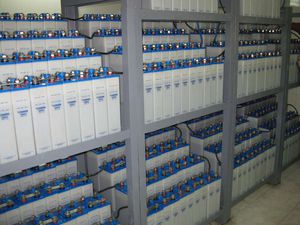 Ni-Cd-Batteriesystem