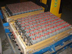Ni-Cd-Batteriesystem