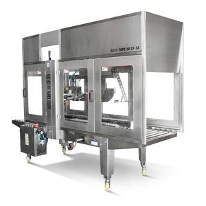 Bandwickelmaschine mit Klebeband 1