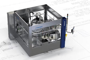 automatische Etikettiermaschine