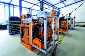 Extrusionsblasformmaschine