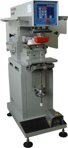 Tampondruckmaschine mit geschlossenem Farbgebersystem