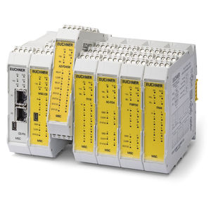 Sicherheitsrelais / DIN-Schienen / modular / programmierbar