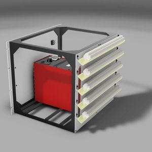 19"-Rack-Verbindungsgehäuse 1