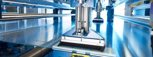 Kreissäge / für Kunststoff / automatisch / für Extrusionsanlagen