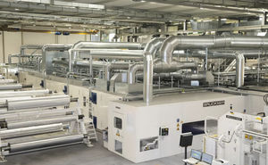 Flachfolien-Extrusionsanlage / für PP / für PVC / für PET