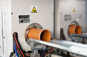 Abzug und Schneidanlage für Rohr-Extrusionsanlage 1