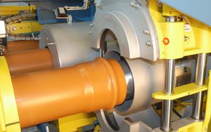 automatische Muffenmaschine / für PVC-Rohre