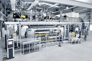 Flachfolien-Extrusionsanlage