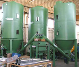 Silo mit Extraktor