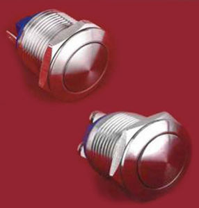 Edelstahl-Drucktaster / Standard / elektromechanisch / IP65
