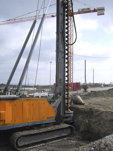 Bohrgerät / Schneckenortbeton-Verfahren SOB