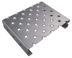 Gitterrost / galvanisiertem Stahl