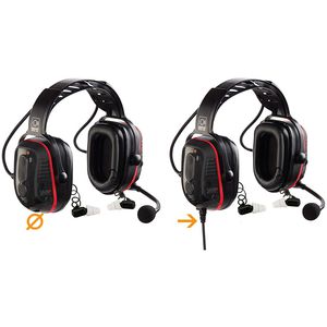 lärmdämpfende Headset Kopfhörer und Mikrofon