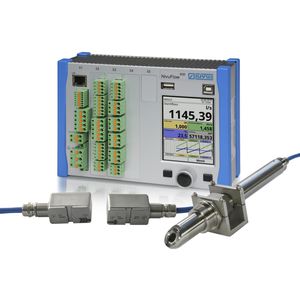 Durchflusstransmitter / Ultraschall mit Durchlaufdauer