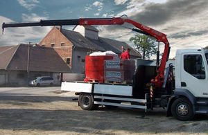 LKW-montierter Kran 1