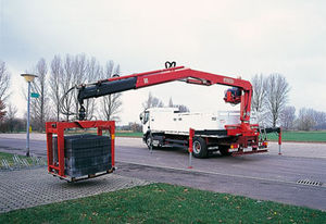 LKW-montierter Kran 1