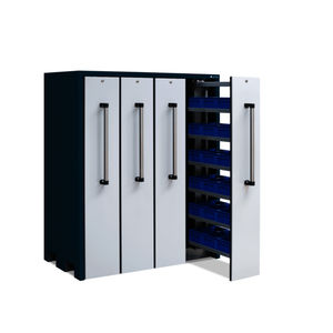 Sichtlagerkästen-Schrank 1