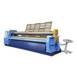 3-Walzen-Rundbiegemaschine / hydraulisch / CNC / mit tragbarem Bedienfeld