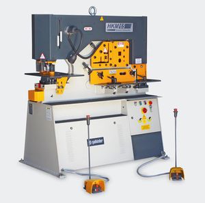 halbautomatische Stanz- und Schermaschine 1