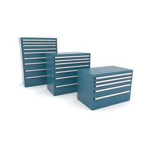 Lagerschrank - 115 series - HECO - auf Füßen / Schubladen / Metall