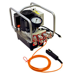 elektrische Hydraulikpumpe / mit Fernsteuerung / Drei-Stufen