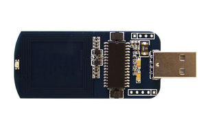 kompakter RFID-Leser Schreiber / embedded / USB / mit integrierten Antennen
