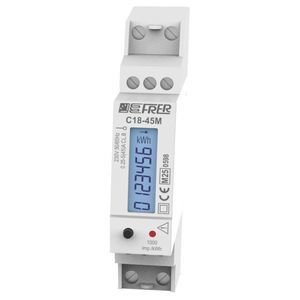 einphasiger elektrischer Energiezähler 1