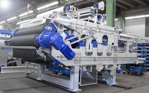 Bandfilterpresse