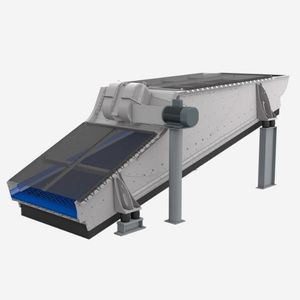 Siebmaschine / lineare Schwingungen / für Schüttgut