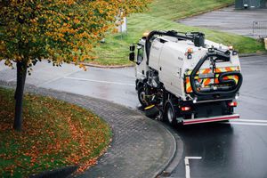 LKW-montierte Kehrmaschine